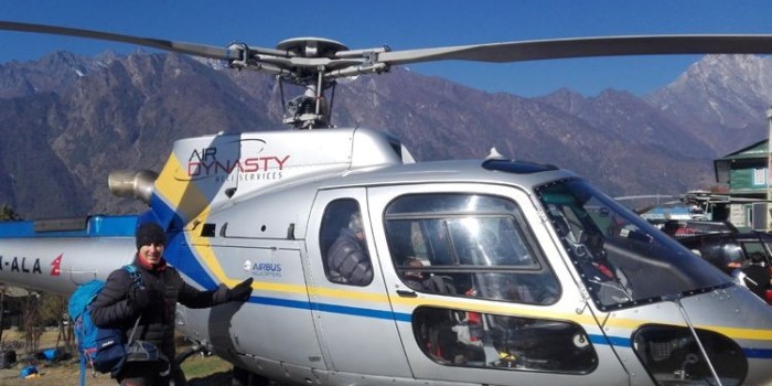 Everest Mountain Flight By Helicopter:
