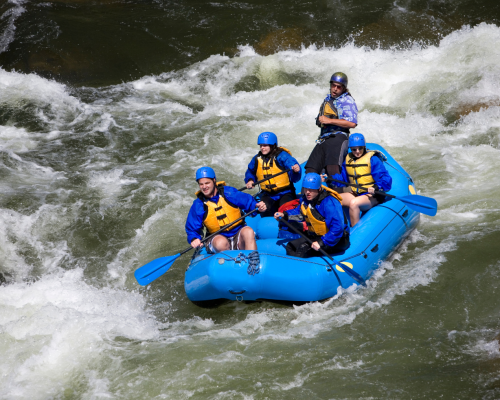 Rafting on the Arun River