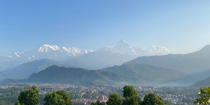 Sarangkot Hill: Accessible and Breathtaking Views, Just a Short Drive from Pokhara.